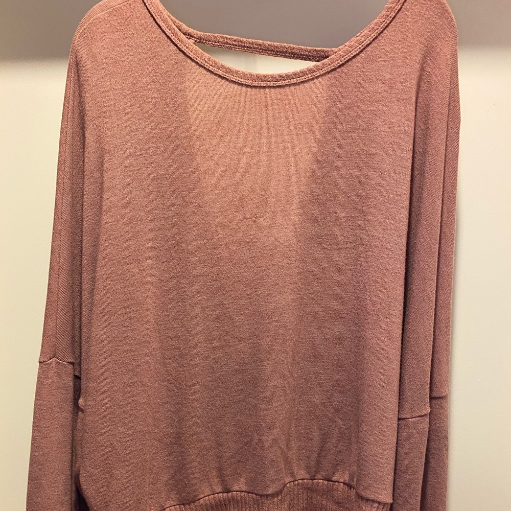 Pink sweater